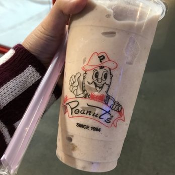 Peanuts - Fresh taro slush with milk - Bubble Tea Near Me - Richmond, British Columbia