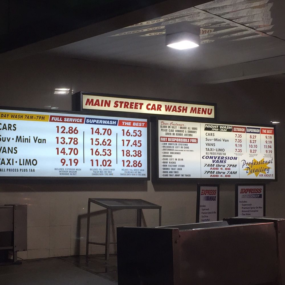 Main Street Car Wash - Cheap prices from 7pm to 7am - Car Wash Near Me - Flushing, New York Main Street Car Wash - Cheap prices from 7pm to 7am - Car Wash Near Me - Flushing, New York