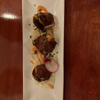 Bizou - Butternut squash fritters - Breakfast & Brunch Near Me - Charlottesville, Virginia Bizou - Butternut squash fritters - Breakfast & Brunch Near Me - Charlottesville, Virginia