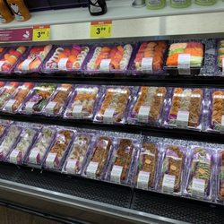 Fry's Food & Drug - Fresh sushi to take home. Colorful presentation.
