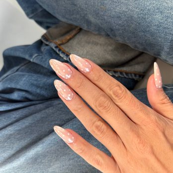 Pico Nails - Chrome and dots - Nail Salons Near Me - Los Angeles, California