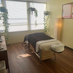 Taylor Therapeutic, CMT - Massage room, natural light in quiet suite