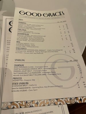 Menu photo 6 Good Graces Dallas, TX