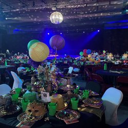 Alario Center - Mardi Gras Ball tables