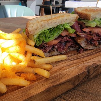 Sandcouch Cafe - Pastrami sandwich and fries - Coffee & Tea Near Me - Los Angeles, California Sandcouch Cafe - Pastrami sandwich and fries - Coffee & Tea Near Me - Los Angeles, California