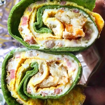 Wally's Deli - The Hen House. 4 eggs sausage pork roll cheese and hash brown on a spinach wrap - Delis Near Me - Allentown, Pennsylvania Wally's Deli - The Hen House. 4 eggs sausage pork roll cheese and hash brown on a spinach wrap - Delis Near Me - Allentown, Pennsylvania