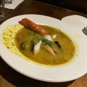The Tulip and the Rose Cafe - Seafood soup - Turkish Near Me - Franklin, New York