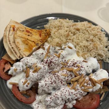 Carousel Restaurant - Yogurt Kebab (Kafta) Plate - Middle Eastern Near Me - Glendale, California