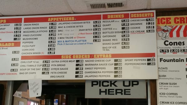 Menu photo 3 Johnny's Wee Nee Wagon Markham, IL