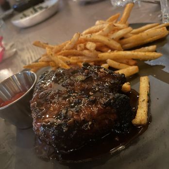 Pez Coastal Kitchen - Ribeye w/peppercorn demi - Seafood Near Me - Pasadena, California Pez Coastal Kitchen - Ribeye w/peppercorn demi - Seafood Near Me - Pasadena, California