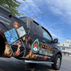 Fuse Creative - Full truck wrap and design for Refined Restoration