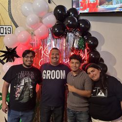 Kickin Axes - Us at kicking axes