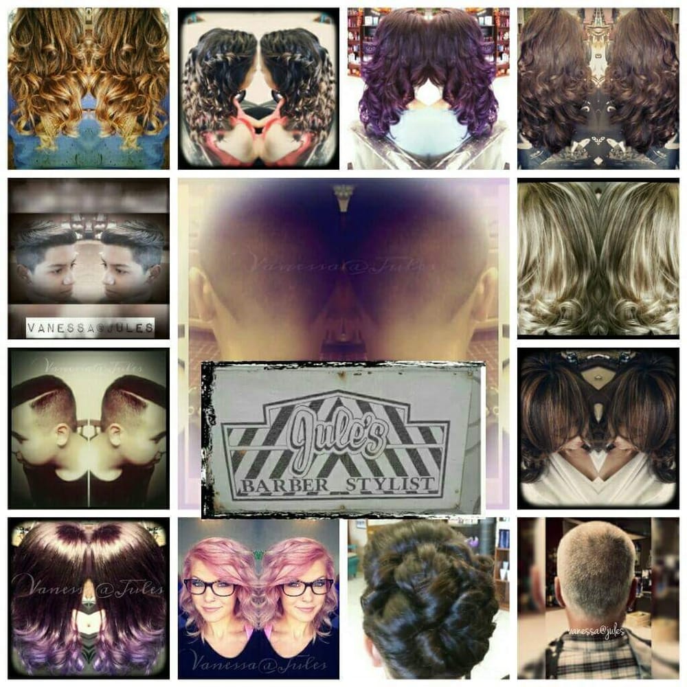 Jule's Barber Stylist Shop Logo