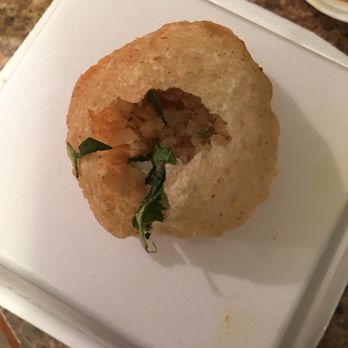 Tasty Curry Restaurant & Pizza - Gol gappe with basically no filling and a hole in each of them. - Pizza Near Me - Everett, Washington Tasty Curry Restaurant & Pizza - Gol gappe with basically no filling and a hole in each of them. - Pizza Near Me - Everett, Washington
