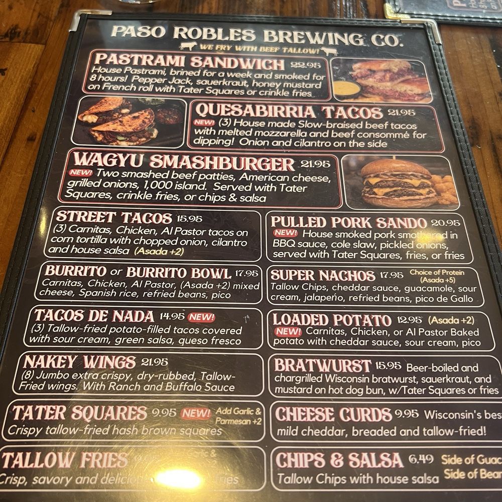 Paso Robles Brewing - Breweries Near Me - San Luis Obispo, California