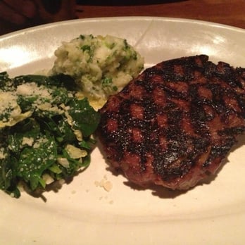 Houston's Restaurant - Hawaiian ribeye with spinach and mashed potato!!!!!!! - New American Near Me - Irvine, California Houston's Restaurant - Hawaiian ribeye with spinach and mashed potato!!!!!!! - New American Near Me - Irvine, California