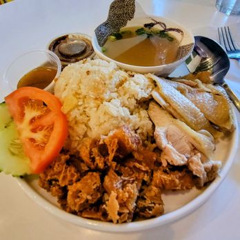 Million Spoons - Fried Pork Belly and Steamed Chicken, Ginger Rice - Desserts Near Me - Alameda, California Million Spoons - Fried Pork Belly and Steamed Chicken, Ginger Rice - Desserts Near Me - Alameda, California