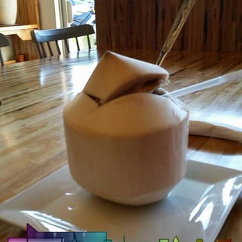 Manaow - Young Coconut juice - Thai Near Me - Long Beach, California
