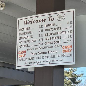 Root Beer Stand - 2025 Rootbeer Stand menu with prices. - Hot Dogs Near Me - Kalamazoo, Michigan