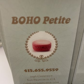 Boho Petite - Bakeries Near Me - San Francisco, California