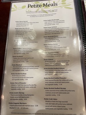 Menu photo 6 The Green Olive Restaurant Vineland, NJ