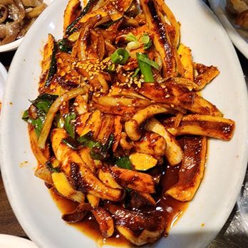 Seoul Garden Yakiniku - Spicy cuttlefish - Korean Near Me - Honolulu, Hawaii Seoul Garden Yakiniku - Spicy cuttlefish - Korean Near Me - Honolulu, Hawaii