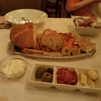 Michael's - Bread basket with a small charcuterie - Italian Near Me - Brooklyn, New York