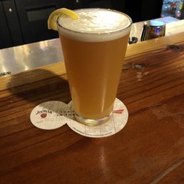 Perfectly poured Heff.