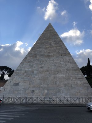 Pyramid of Caius Cestius by null