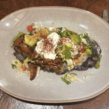 Casa Chimayo Restaurante - Blue Corn Huarache - New Mexican Cuisine Near Me - Santa Fe, New Mexico
