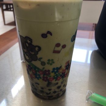 2Q - B3 matcha green tea - Bubble Tea Near Me - St. Augustine, Florida