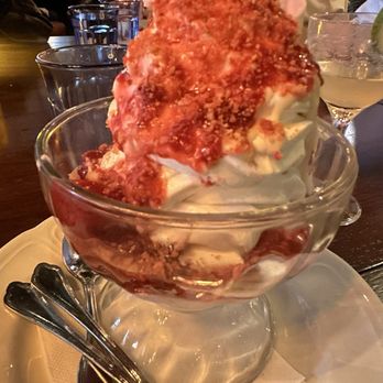 Alpana - Large Strawberry Sunday (Seasonal). Very shareable - New American Near Me - Chicago, Illinois