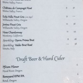 La Provence - Wine, Beer, and Cider Menu - Bakeries Near Me - Vancouver, Washington La Provence - Wine, Beer, and Cider Menu - Bakeries Near Me - Vancouver, Washington