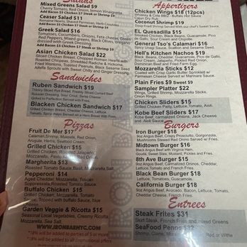 Iron Bar & Lounge - Menu - Lounges Near Me - New York, New York Iron Bar & Lounge - Menu - Lounges Near Me - New York, New York