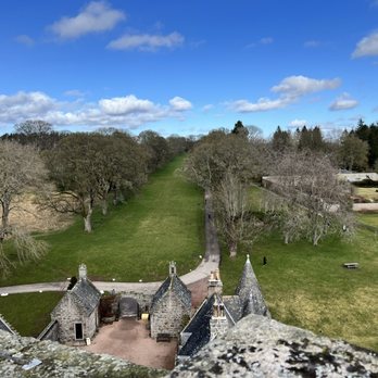 Castle Fraser - Views from roof - Local Flavor Near Me - Inverurie, ABD