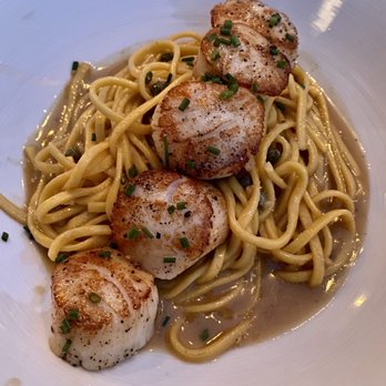 Ada's Kitchen - Special of the day menu: Scallops with caper, lemon sauce. - Pizza Near Me - Rockland, Maine