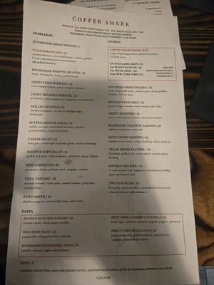 Menu photo 3 The Copper Shark Baltimore, MD Menu photo 3 The Copper Shark Baltimore, MD