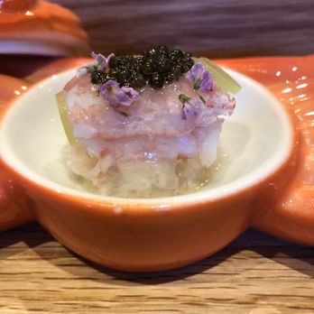 Sushi Jin - Snow crab topped with caviar - Sushi Bars Near Me - Mountain View, California Sushi Jin - Snow crab topped with caviar - Sushi Bars Near Me - Mountain View, California