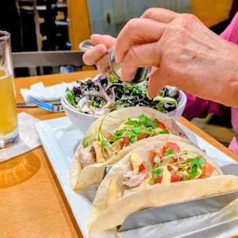 Frigate's Waterfront Bar and Grill - Tacos Macadamia Nut and Coconut Grouper sandwich - Seafood Near Me - Melbourne, Florida Frigate's Waterfront Bar and Grill - Tacos Macadamia Nut and Coconut Grouper sandwich - Seafood Near Me - Melbourne, Florida