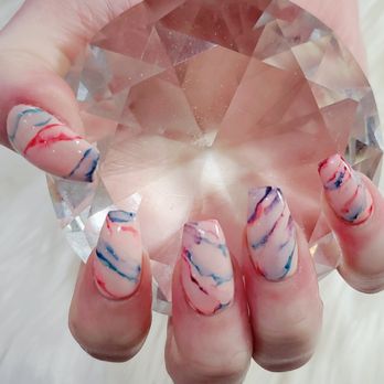 Diamond Nail Lounge - Marble Nails - Nail Salons Near Me - Sterling, Virginia
