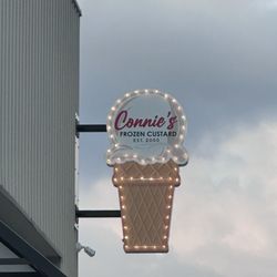 Connie's cute light up sign.