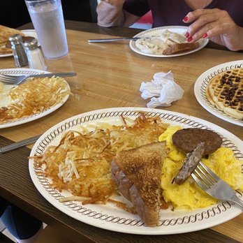 Waffle House - All-Star Special Breakfast, 2 Grilled Biscuits and Sausage Gravy - Diners Near Me - Saint Charles, Missouri Waffle House - All-Star Special Breakfast, 2 Grilled Biscuits and Sausage Gravy - Diners Near Me - Saint Charles, Missouri