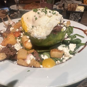 Bistro Cafe - Stuffed avocado, AMAZING!!!!!!! At least try for the table! It's huge! - Puerto Rican Near Me - San Juan, Puerto Rico Bistro Cafe - Stuffed avocado, AMAZING!!!!!!! At least try for the table! It's huge! - Puerto Rican Near Me - San Juan, Puerto Rico