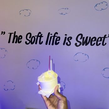 Cloud Cups - Pineapple lemon Ginger & Soursop Sorbet - Ice Cream & Frozen Yogurt Near Me - Philadelphia, Pennsylvania