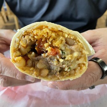 Garcia's Taqueria - Norris burrito - Mexican Near Me - Sunnyvale, California