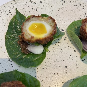 Blackbird - Prawn scotch eggs - Modern European Near Me - Makati, NCR