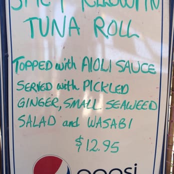 Keys Cuisine - a menu for a restaurant - Street Vendors Near Me - Key West, Florida