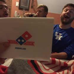 Domino's Pizza - THE BEST NAPKINS I HAVE EVER USED!!! High quality napkins. Durable and absorbent as you will ever see.