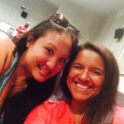 Hickam Memorial Theater - With the BFF