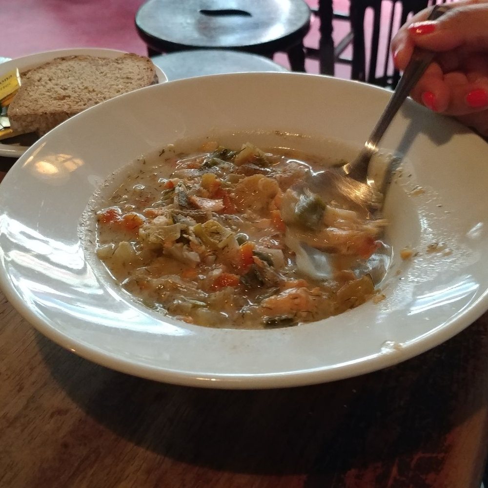 The Brazen Head - Seafood chowder - Pubs Near Me - Dublin, D The Brazen Head - Seafood chowder - Pubs Near Me - Dublin, D